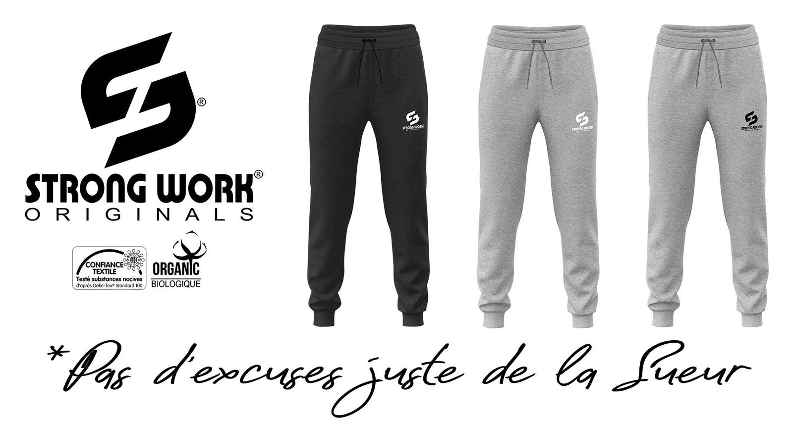 STRONG WORK ORIGINALS JOGGERS FOR MEN