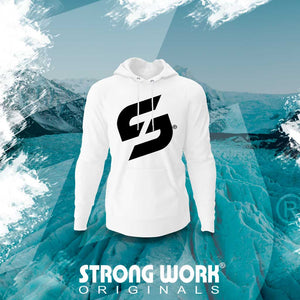 Strong Work Evolution organic cotton hooded sweatshirt for women