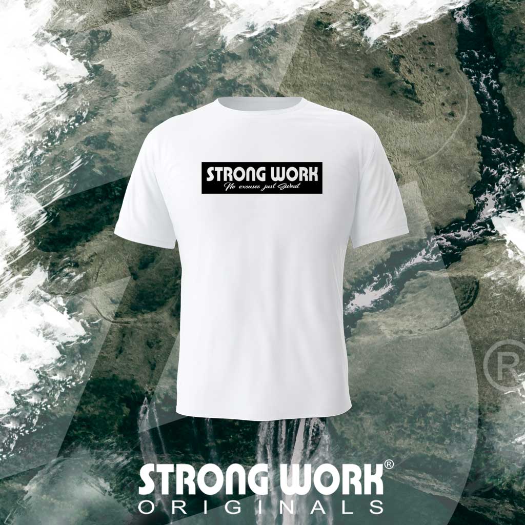 STRONG WORK SPORTSWEAR - Strong Work Tenacity organic cotton short sleeve T-shirt for women