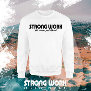 Strong Work Intensity organic cotton sweatshirt for men