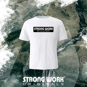 STRONG WORK SPORTSWEAR - Strong Work Tenacity organic cotton short sleeve T-shirt for men