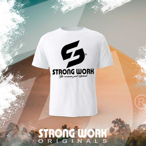STRONG WORK SPORTSWEAR - Strong Work Inspiration Authentic organic cotton short sleeve T-shirt for women