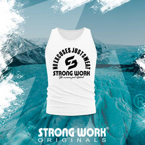 STRONG WORK SPORTSWEAR - STRONG WORK "THE NEW ORIGINALS" ORGANIC COTTON TANK TOP FOR WOMEN