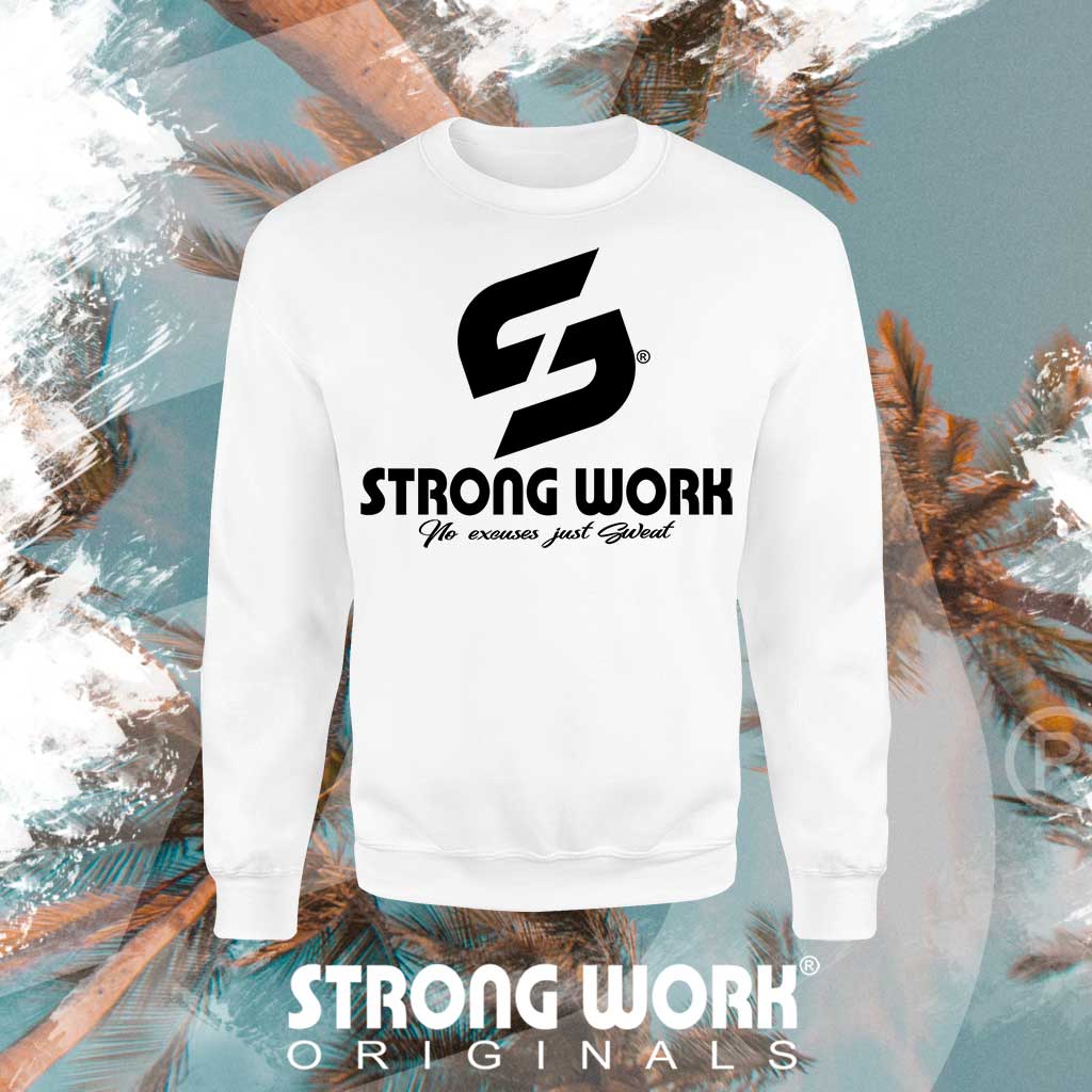 Sweat-Shirt Strong Work Originals en coton bio pour Homme
