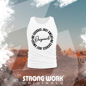 STRONG WORK SPORTSWEAR - STRONG WORK ORIGINALS EDITION ORGANIC COTTON TANK TOP FOR WOMEN