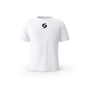 Strong Work Crucial organic cotton short sleeve T-shirt for women - WHITE