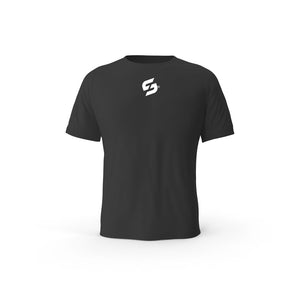 Strong Work Crucial organic cotton short sleeve T-shirt for women - BLACK