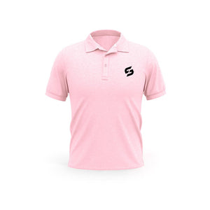 Polo rose Strong Work Classic pour femme
