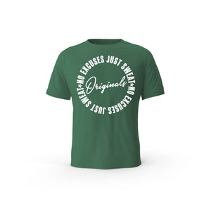 Strong Work Originals Edition organic cotton short sleeve T-shirt for women - BOTTLE GREEN