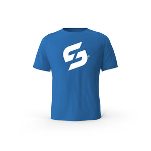 Strong Classic organic cotton short sleeve T-shirt for men - ROYAL BLUE