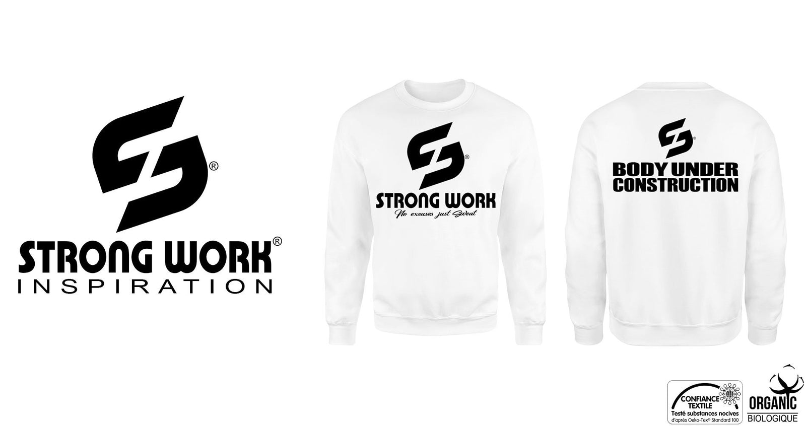MEN STRONG WORK INSPIRATION SWEATSHIRTS