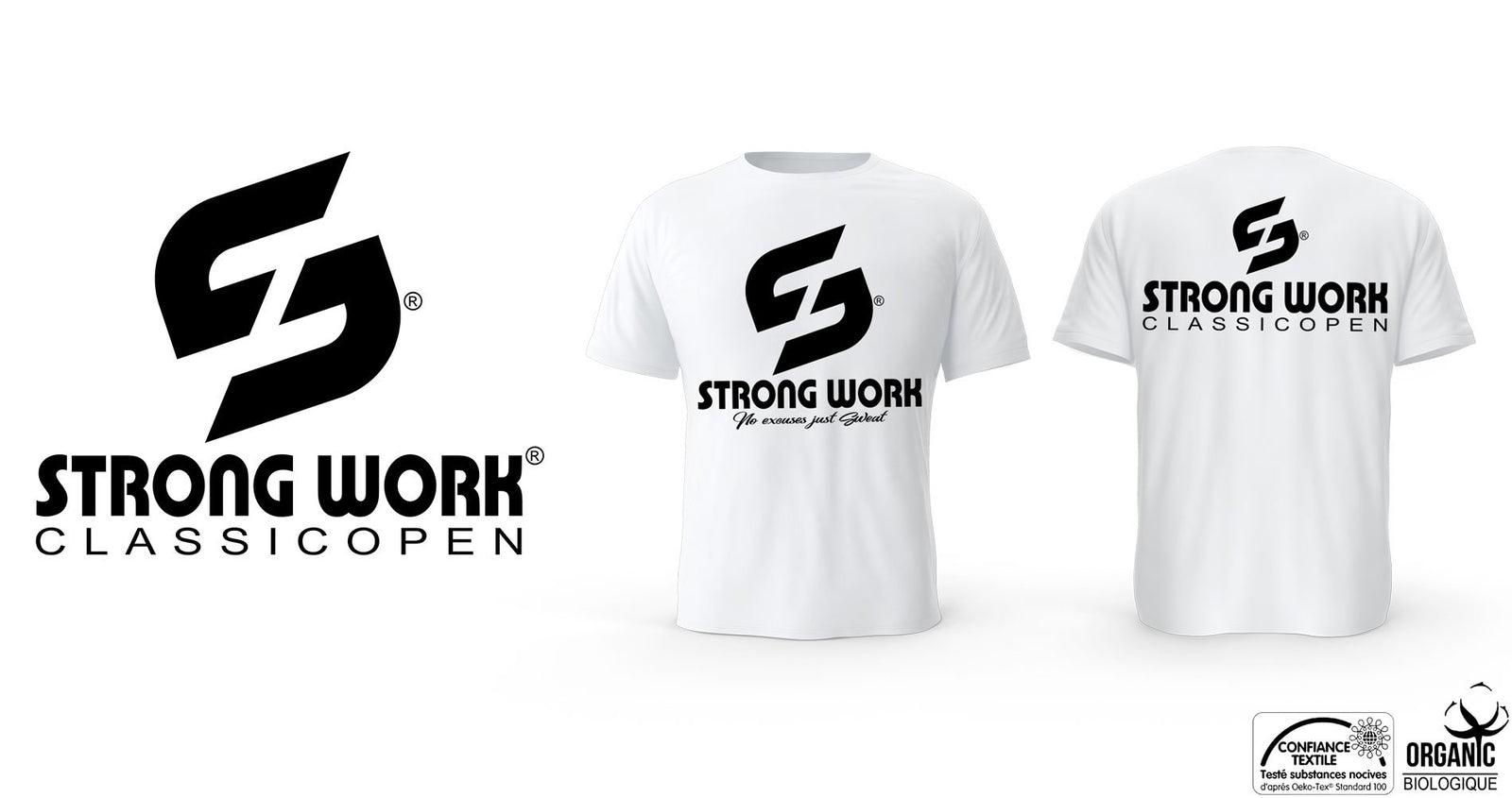 MEN STRONG WORK CLASSIC OPEN T-SHIRTS