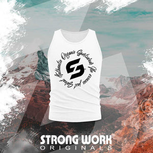 STRONG WORK SPORTSWEAR - STRONG WORK AUTHENTIC ORGANIC COTTON TANK TOP FOR WOMEN