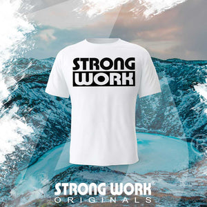 STRONG WORK SPORTSWEAR - Strong Impact organic cotton short sleeve T-shirt for women