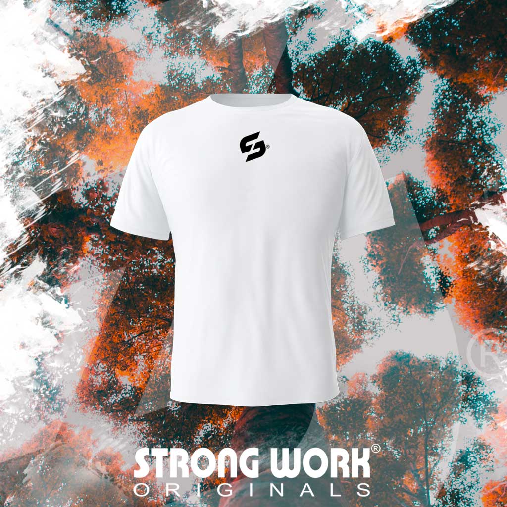 STRONG WORK SPORSTWEAR - Strong Work Crucial organic cotton short sleeve T-shirt for women