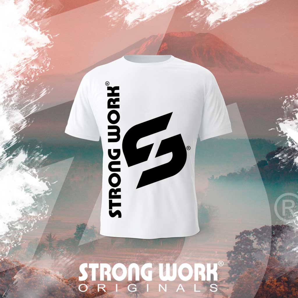 STRONG WORK SPORTSWEAR - Strong Work Impulse organic cotton short sleeve T-shirt for men