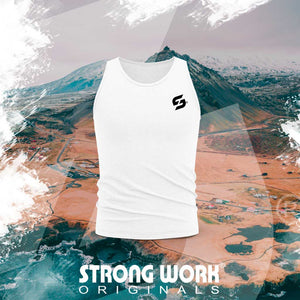 STRONG WORK SPORTSWEAR - STRONG WORK NEW CLASSIC ORGANIC COTTON TANK TOP FOR WOMEN