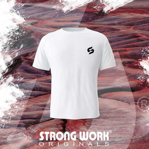 STRONG WORK SPORTSWEAR - Strong Work New Classic organic cotton short sleeve T-shirt for men