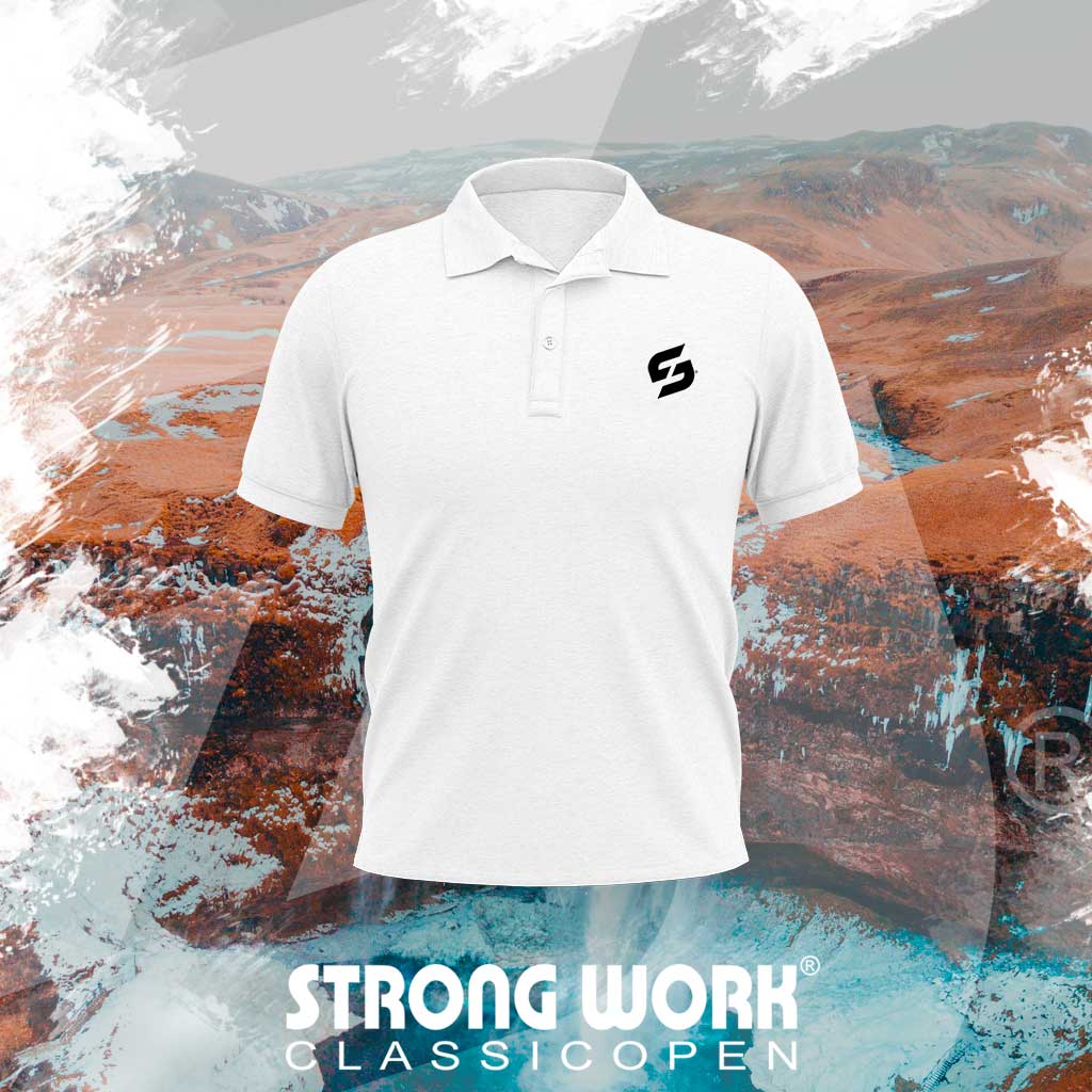 STRONG WORK SPORTSWEAR - Strong Work New Classic organic cotton polo for men