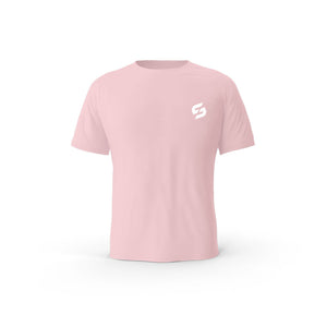 Strong Work New Classic organic cotton short sleeve T-shirt for men - COTTON PINK