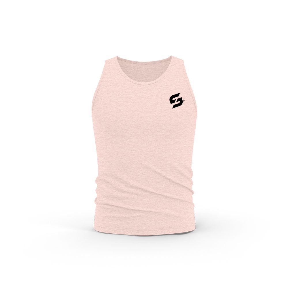 STRONG WORK NEW CLASSIC ORGANIC COTTON TANK TOP FOR WOMEN - PINK
