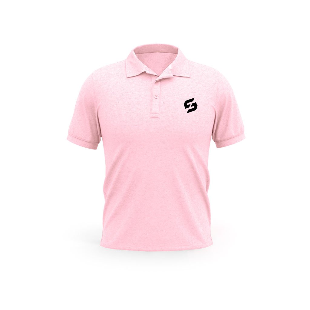 Polo rose Strong Work Classic pour femme