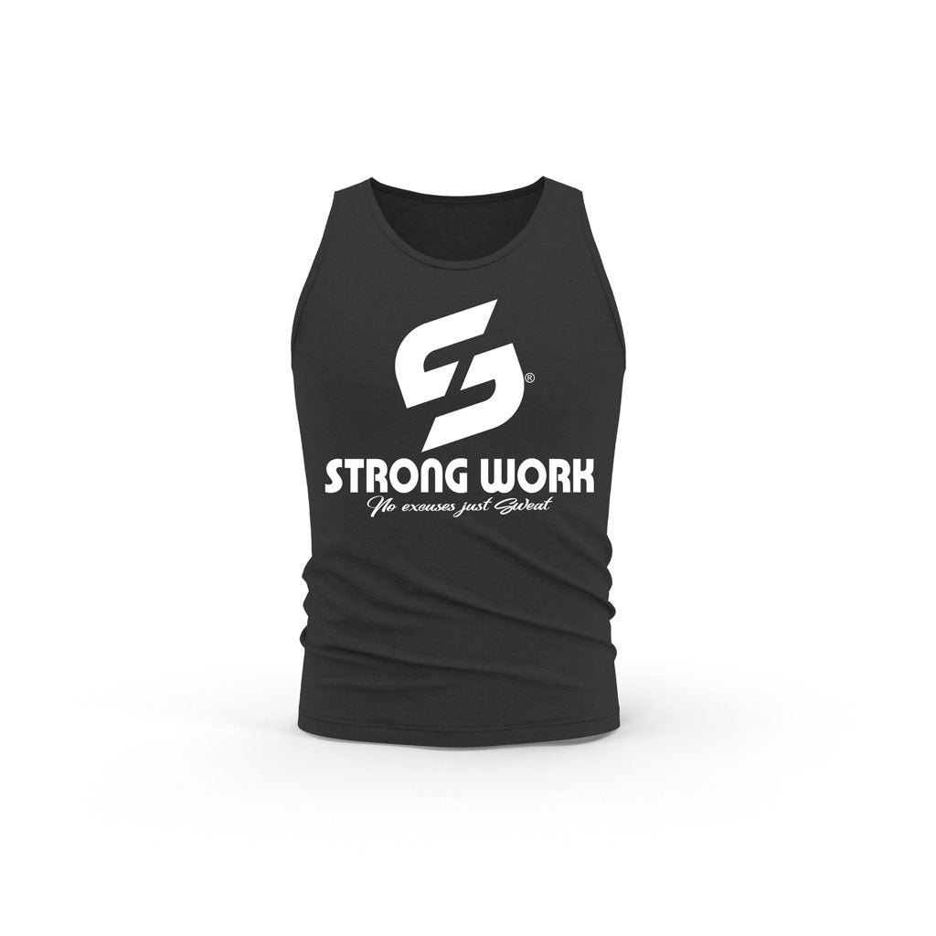 STRONG WORK ORIGINALS ORGANIC COTTON TANK TOP FOR MEN
