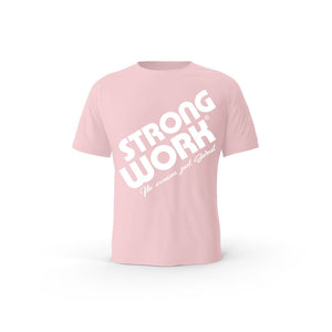 Strong Work Prodigy organic cotton short sleeve T-shirt for women - COTTON PINK