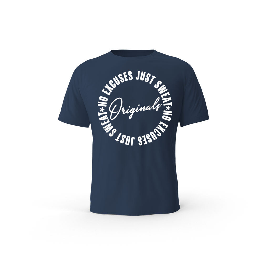 Strong Work Originals Edition organic cotton short sleeve T-shirt for women - FRENCH NAVY