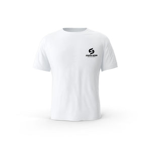 Strong Work Open Classic organic cotton short sleeve T-shirt for women - WHITE
