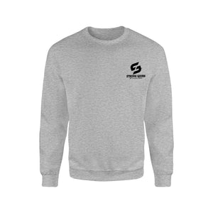 Strong Work Classic organic cotton sweatshirt for women - Grey