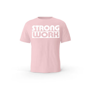 Strong Impact organic cotton short sleeve T-shirt for women - COTTON PINK